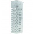 General Tools 15 Drill Bit Gauge for #1 to #60 bits-