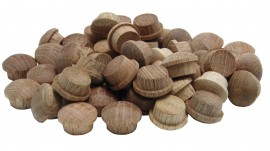General Tools 311012 1/2" Oak Button Plugs, 50-packs-