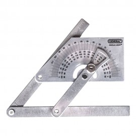 General Tools 39 ANGLE-IZER<small><sup>&amp;reg;</sup></small> Protractor and angle finder, stainless steel, 0 to 180&amp;deg;-