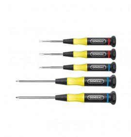 General Tools 700 Precision Screwdriver Set, 5-piece-
