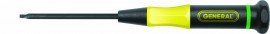 General Tools 713008 T8 Torx Precision Screwdriver with a 2-1/2&quot; blade length-