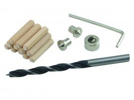 General Tools 841038 Dowel Accessory Kit, 3/8", FSC compliant-