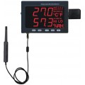 General Tools LRTH185DL1 Humidity and Temperature Monitor with LED-