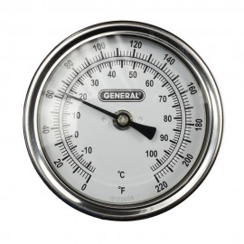 General Tools T300-36 Long-Stem Soil Thermometer with 36&quot; probe, 0 to 220°F-