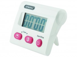 General Tools TI170 Timer-Stopwatch, white-