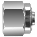 BI-Lok DBA Plug, &amp;frac14;&amp;quot; tube OD, <sup>9</sup>&amp;frasl;<sub>16</sub>&amp;quot; tube nut-