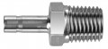 BI-Lok Series D DHA Tube Stub to Male NPT Adapter, &amp;frac14;&amp;quot; A tube OD, &amp;frac18;&amp;quot; NPT-