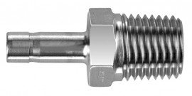 BI-Lok DHA Series Adaptateur d'embout de tube vers NPT m&amp;acirc;le-