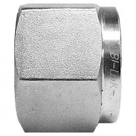 BI-Lok DNA Nut, &amp;frac18;&amp;quot; A tube OD, brass-