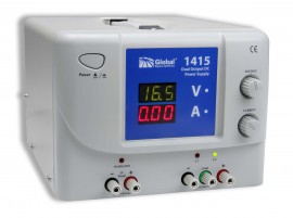 Global Specialties 1415 Alimentation CC &amp;agrave; double sortie, 0-30 V, 0-3 A &amp; 5 V, 3 A-