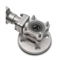 Gosco Valves 09F150-SSSS-TCFGRA-60VT 4&amp;quot; Soft Seated Ball Valve, 150 flanged, 25% carbon filled PTFE-