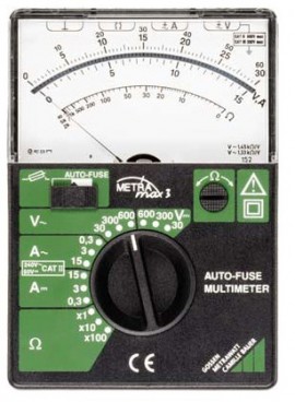 Gossen Metrawatt M103A METRAMax 3 Analog Multimeter with relay protection, 600 V-