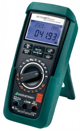 Gossen Metrawatt MetraHit Energy (M249A) Multimeter with Power/Energy Measurement-
