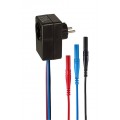 Gossen Metrawatt Z228A Current And Power Measuring Adapter for METRAHIT 29S and ENERGY multimeters, 0.16" safety plugs-