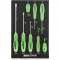GreatNeck Tools 23999 Screwdriver Set with EVA tray, 8-piece-