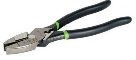 Greenlee 0151-09CD Dipped Side-Cutting Crimping Pliers, 9&quot;-