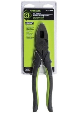 Greenlee 0151-09M Pinces coupantes diagonales moul&amp;eacute;es, 228.6 mm-