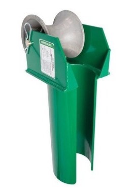 Greenlee 441-6 Feeding Sheave, 6&amp;quot; cable-