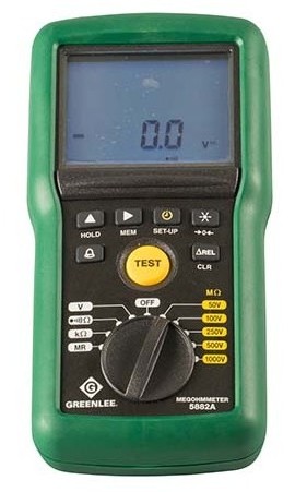 Greenlee 5882A M&amp;eacute;gohmm&amp;egrave;tre, 1kV-