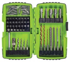 Greenlee DDKIT-1-68 Electrician's Drill/Driver Kit, 68-Piece-