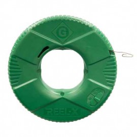 Greenlee Reel-X Fish Tape, 240', steel-