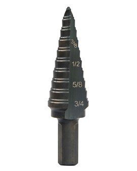 Greenlee GSB01 Step Bit, &amp;frac34;&amp;quot; step bit-