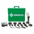 Greenlee LS100X11SB4X Intelli-PUNCH 11-Ton Tool with Slug-Buster Knockouts, 1/2&amp;quot - 3&amp;quot and 4&amp;quot;-