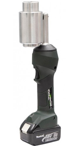 Greenlee LS100X11SS Intelli-Punch 11-Ton Tool with Slug Splitter knockouts, &amp;#189; to 2&amp;quot;-