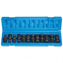 Grey Pneumatic 1212U Universal Impact Socket Set, 3/8" drive, 12-piece-