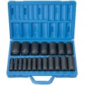 Grey Pneumatic 1319D Ensemble de douilles, prise 12.7 mm, lot de 19-