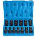 Grey Pneumatic 1713UM 12-Point Universal Metric Impact Set, ½" drive, 13-piece-