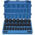 Grey Pneumatic GRY-8029D Ensemble de douilles &amp;agrave; chocs profondes, prise 19.05 mm, lot de 29-
