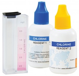 Hanna Instruments HI3831F Chlorine Test Kit - Range (0.0-2.5 mg/L)-