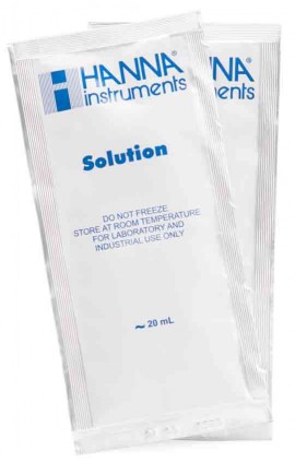 Hanna HI70031P Conductivity Standard, 1413 &amp;micro;S/cm, 25 x 20 mL-