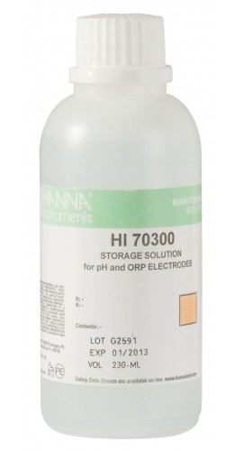 Hanna HI70300M Electrode Storage Solution, 230 mL-