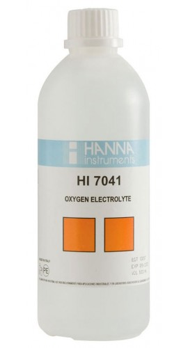 Hanna HI7041L Dissolved Oxygen Electrolyte Solution, 500mL-