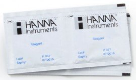 Hanna HI84500-62 Stabilizer Powder Packets for Sulfur Dioxide Mini Titrator, 100 packs-
