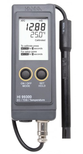 Hanna Instruments HI99300 Portable EC/TDS/Temperature Meter-