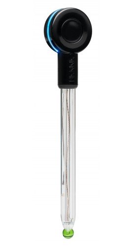 Hanna HI 11102 HALO Glass Body Gel Filled pH Electrode with Bluetooth-