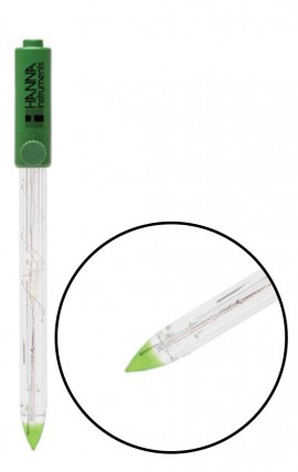 Hanna HI 12923 pH Electrode for Direct Soil Measurement-
