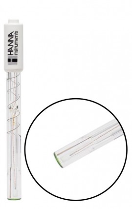 Hanna HI 14140 &amp;Eacute;lectrode pH num&amp;eacute;rique &amp;agrave; pointe plate pour surfaces alimentaires-