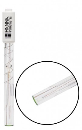 Hanna HI 14143 Flat-Tip pH Electrode for Skin and Paper Surfaces-