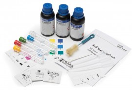 Hanna HI 3896 Ensemble d'analyse chimique du sol NPK, 25 tests-