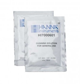 Hanna HI 700601P General Purpose Cleaning Solution Sachets, 25-Pack, 0.68 fl oz-