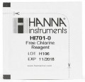Hanna HI701-25 R&amp;eacute;actifs de v&amp;eacute;rification du chlore libre, paquet de 25-