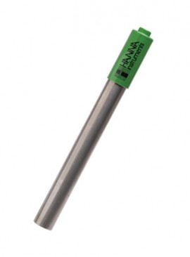 Hanna HI 729113 Titanium pH Electrode with Quick DIN Connector-