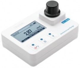 Hanna HI 97700 Photom&amp;egrave;tre pour ammoniac, gamme basse, 0 &amp;agrave; 3 mg/L (ppm)-