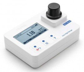 Hanna HI 97721C High-Range Portable Iron Photometer Kit with CAL Check, 0 to 5 mg/L-