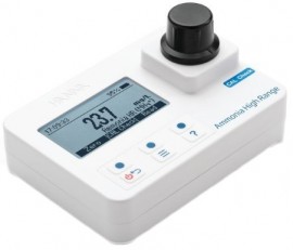 Hanna HI 97733 Ammonia High-Range Photometer, 0 to 100 mg/L (ppm)-
