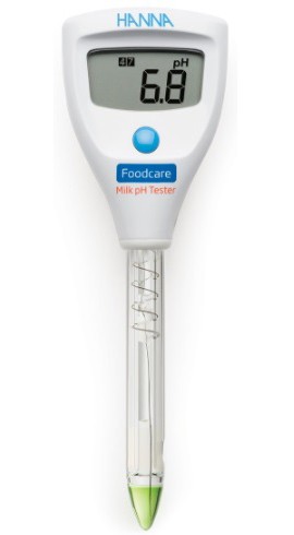 Hanna HI 981034 Foodcare Milk pH Tester Kit-